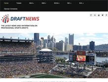 Tablet Screenshot of draft-news.com